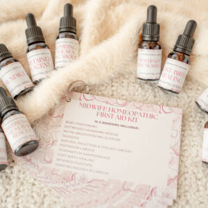 Midwife Homeopathic First Aid Kit